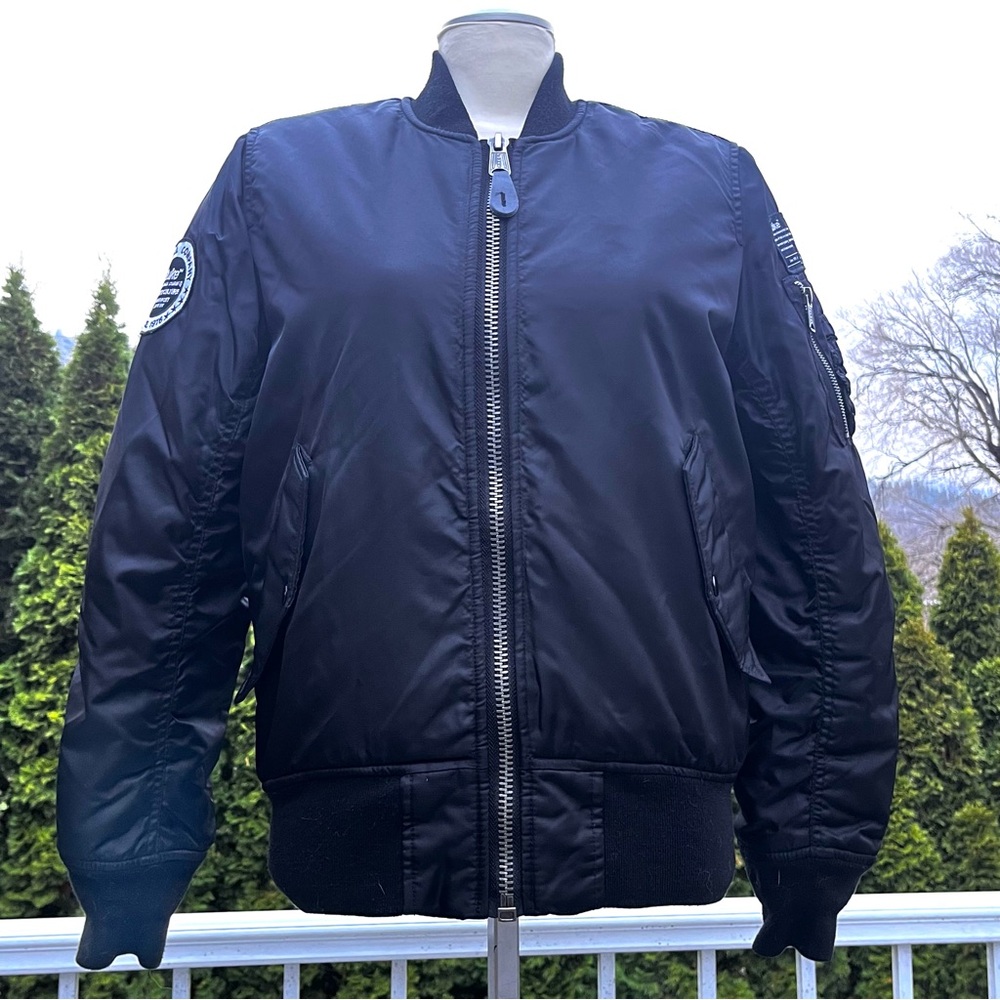 FlukeXConverse Collab | Flight Jacket | Black Sz M